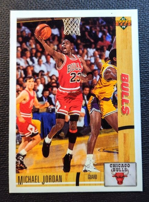 1992 Upper Deck Basketball Card #44 Michael Jordan