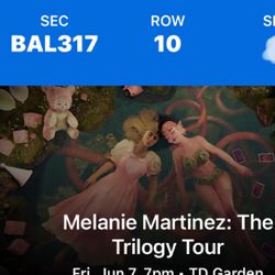 Melanie Martinez Concert Tickets 6/7/24