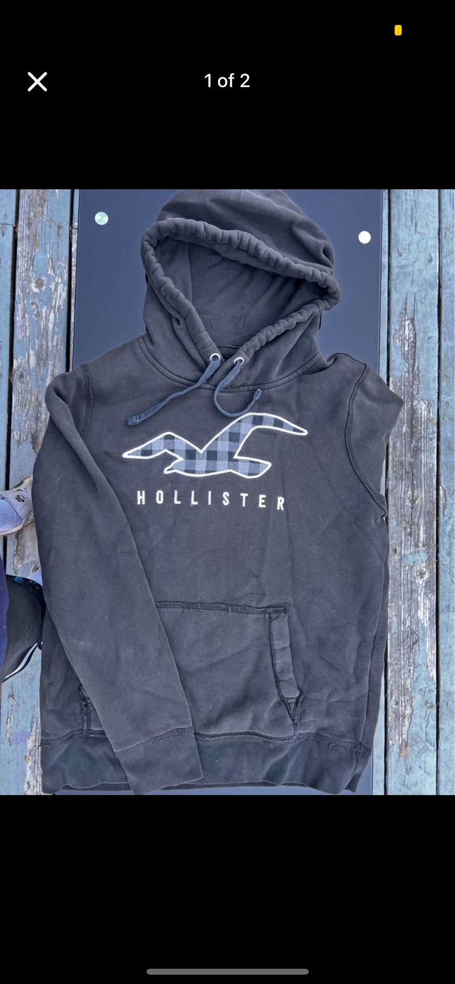 Hollister Hoodie – Men’s Medium (Black)