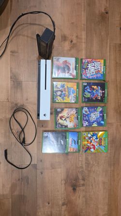 Xbox one s 500 bg w/kinect and games