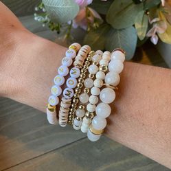 Personalized Bracelet Stacks 