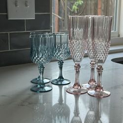Champagne flutes and Goblets 