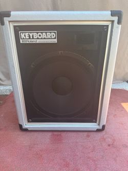 A Roland’s cube – 60 keyboard amplifier