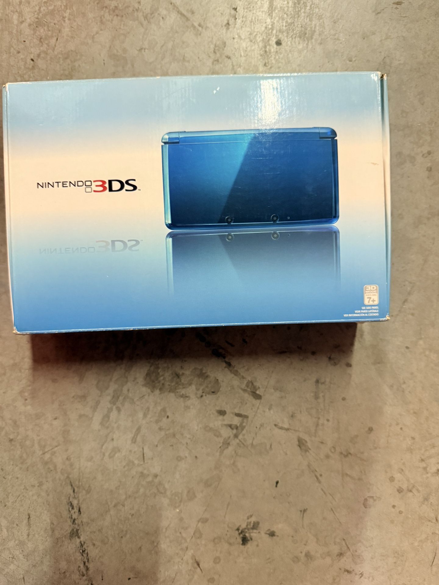 Nintendo 3DS Aqua Blue Video game Console