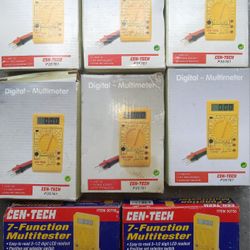 Lot Of 22 Electric Volt Meters Most New 