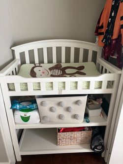 Crib and Changing Table