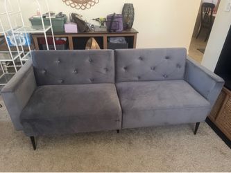 Velvet soft/sturdy Futon