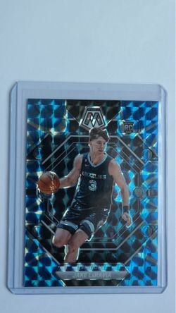 2022-23 Panini Mosaic - Jake LaRavia #204 Memphis Grizzlies Mosaic Prizm Rookie