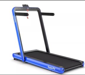 4.75HP 2 In 1 Folding Treadmill W/Remote APP
