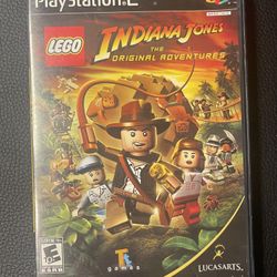 LEGO Indiana Jones The Original Adventure - PlayStation 2 (PS2)