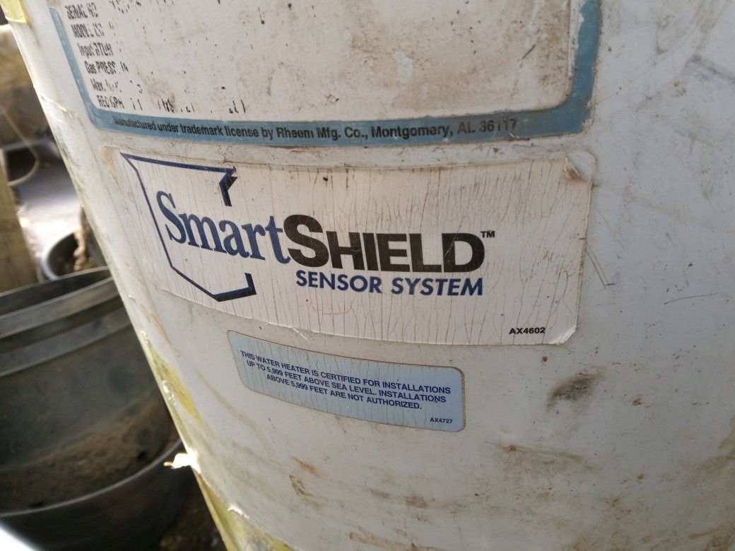 30 Gallon Smart Shield Gas Water Heater for Sale in Wildomar, CA - OfferUp