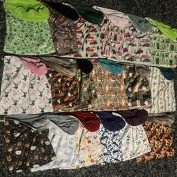 Drawstring Bag Custom Minky Luxe 