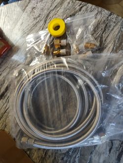 15 Ft Metal Extension Or Connection Hose