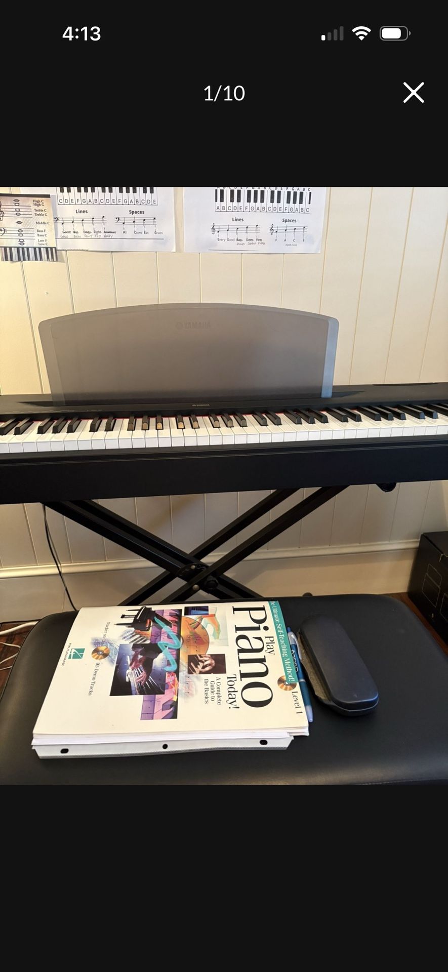 Yamaha keyboard P60, 2002