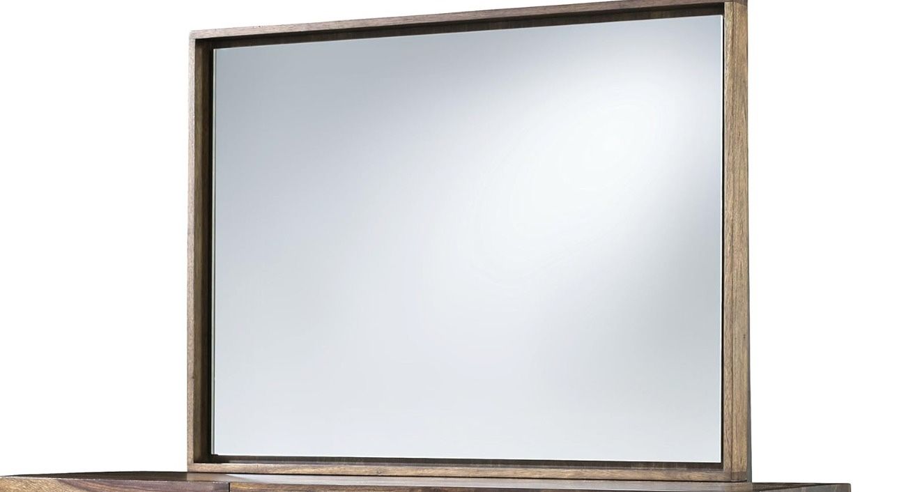 Modus Furniture Ocean Mirror, Natural Sengon - Brand new - Unboxed