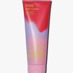 VICTORIA’S SECRET PINK WARM & COZY ON VACATION FRAGRANCE BODY LOTION CREAM 8 oz