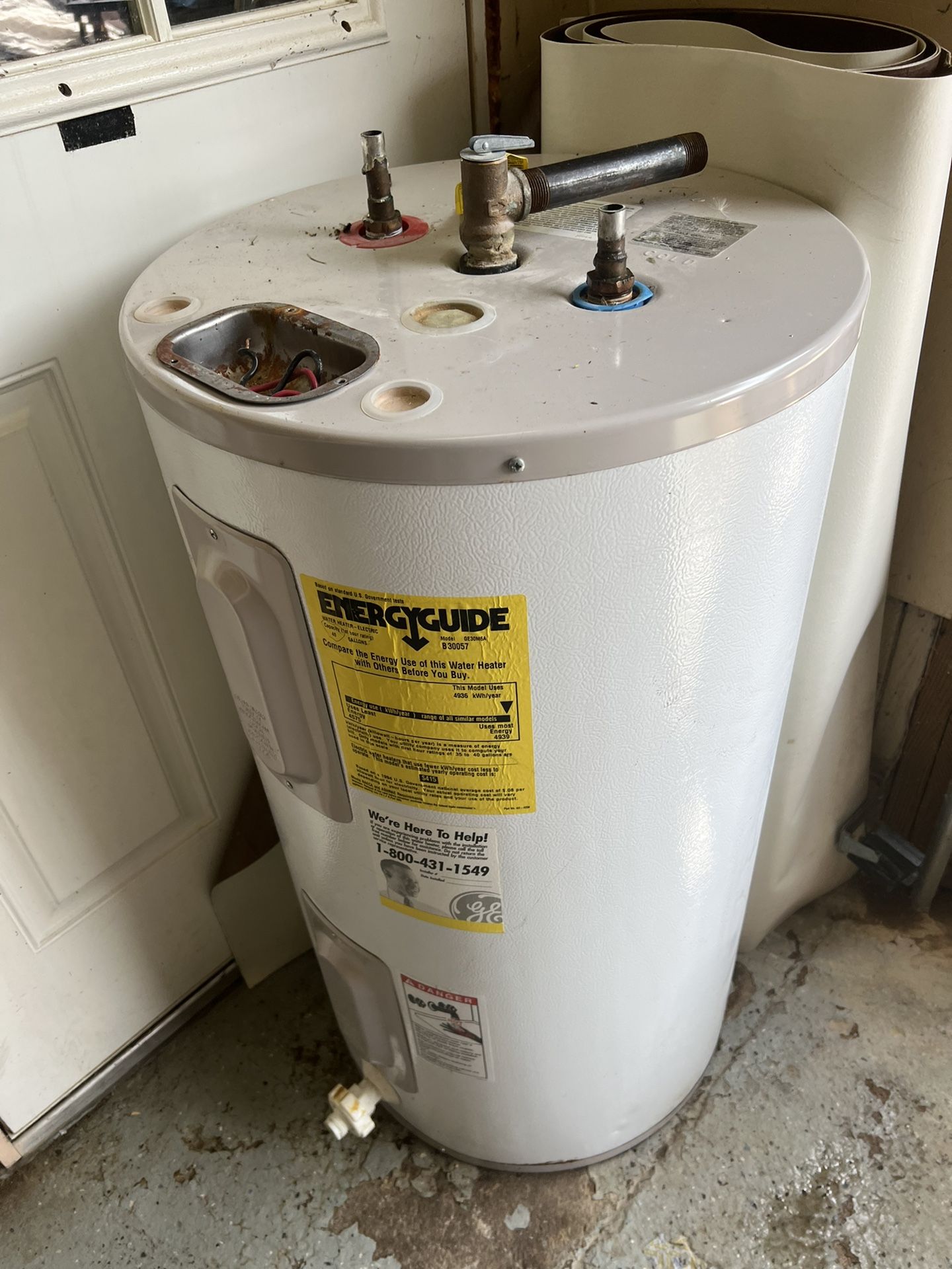 Hot Warts Heater Electric 30 Gallons