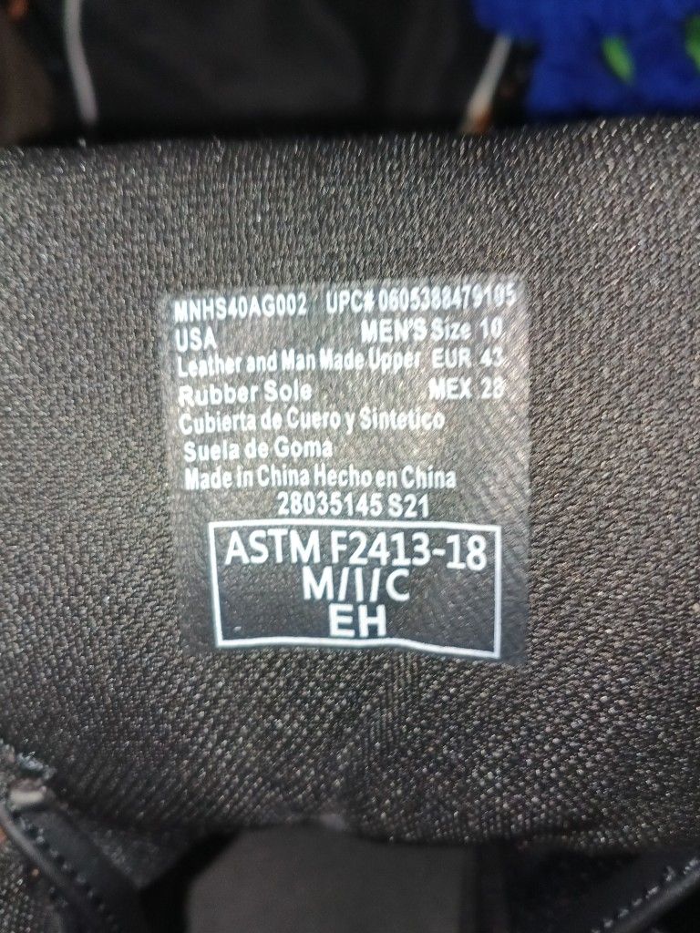 Brand New Winter Boots With Steel Toe