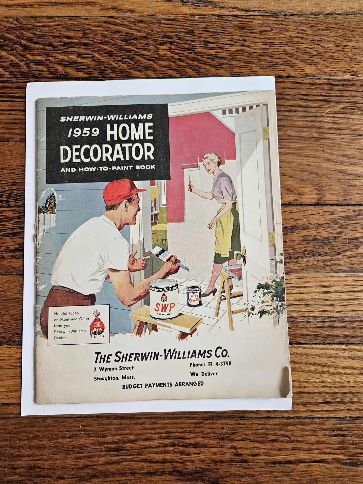 Vintage 1959 Home Decorator Sherwin-Williams CO