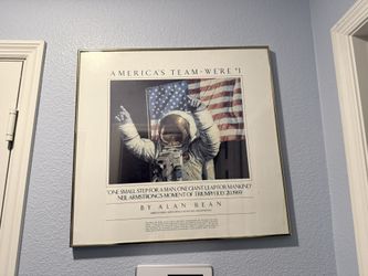America’s Team - We’re#1 Neil Armstrong’ Moment Of Triumph July 20, 1969 By Alan Bean