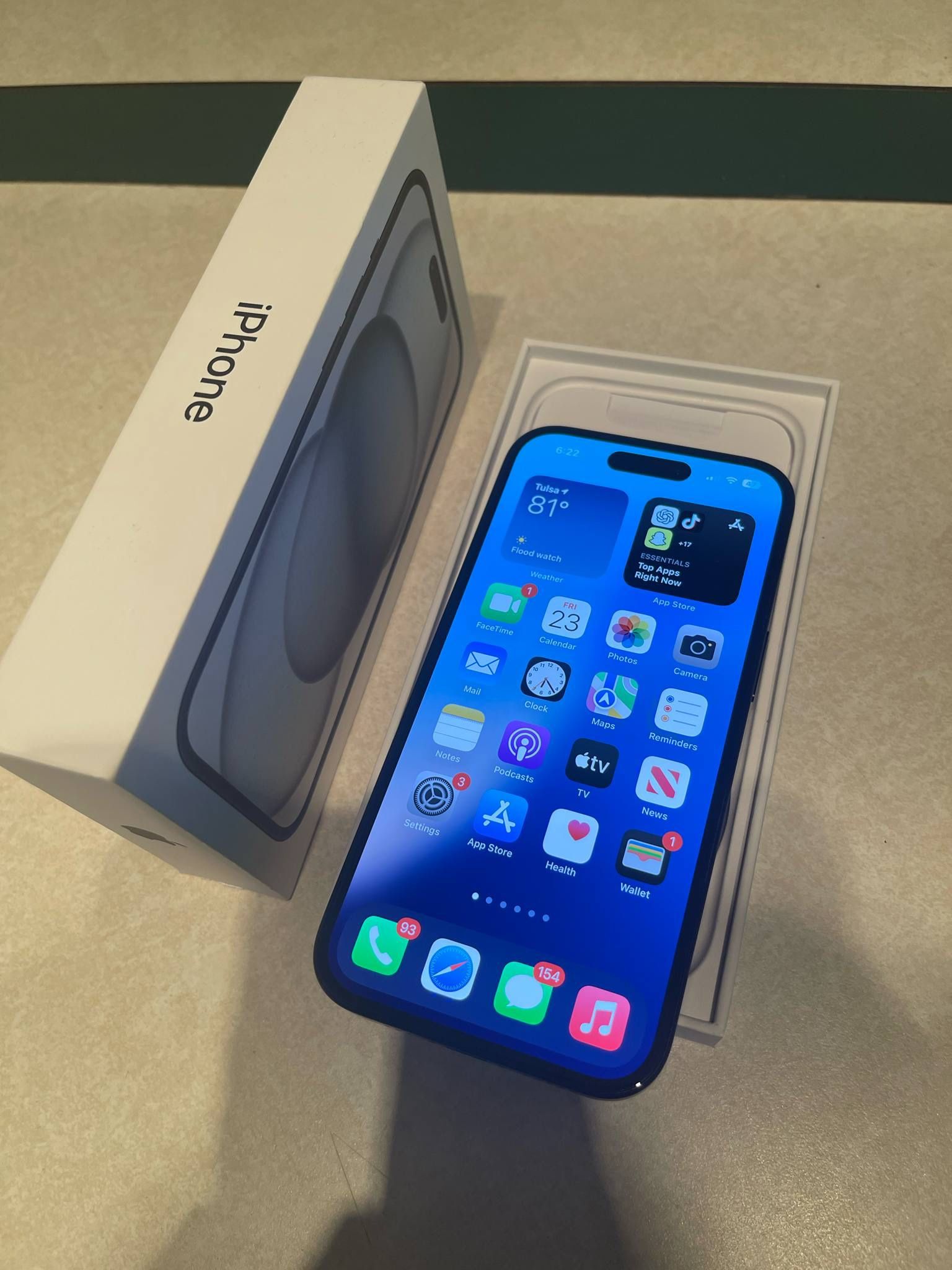 iPhone 15 Black 128GB