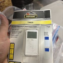 Digital Light Timer 