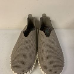Skechers Women’s Size 7.5 Espadrilles Casual Slip On Sneakers, Taupe