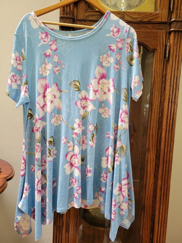 Ladies Top/Tunic 2x Polyester