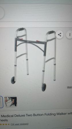 Walker and wheel chair