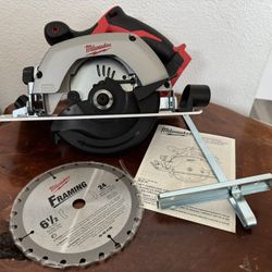 M18 Milwaukee 6 1/2” circular saw (tool only) 
