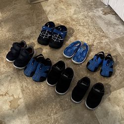 Nike Boys Shoes. Size 5S And 6S. Oshkosh 10