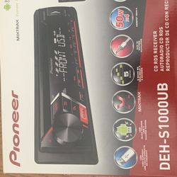New Pioneer DEH-S1000UB $80