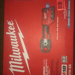 milwaukee m18 cordless force logic 600 mcm crimper