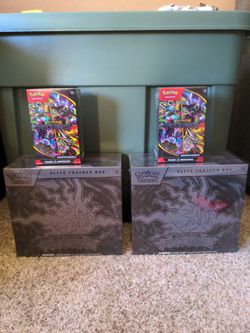 Pokemon Pitch Black Elite Trainer Box ETB $75 each or Booster Bundle $40 each
