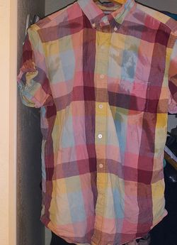 Arizona Jean Co Multi-Colored Plaid Shirt