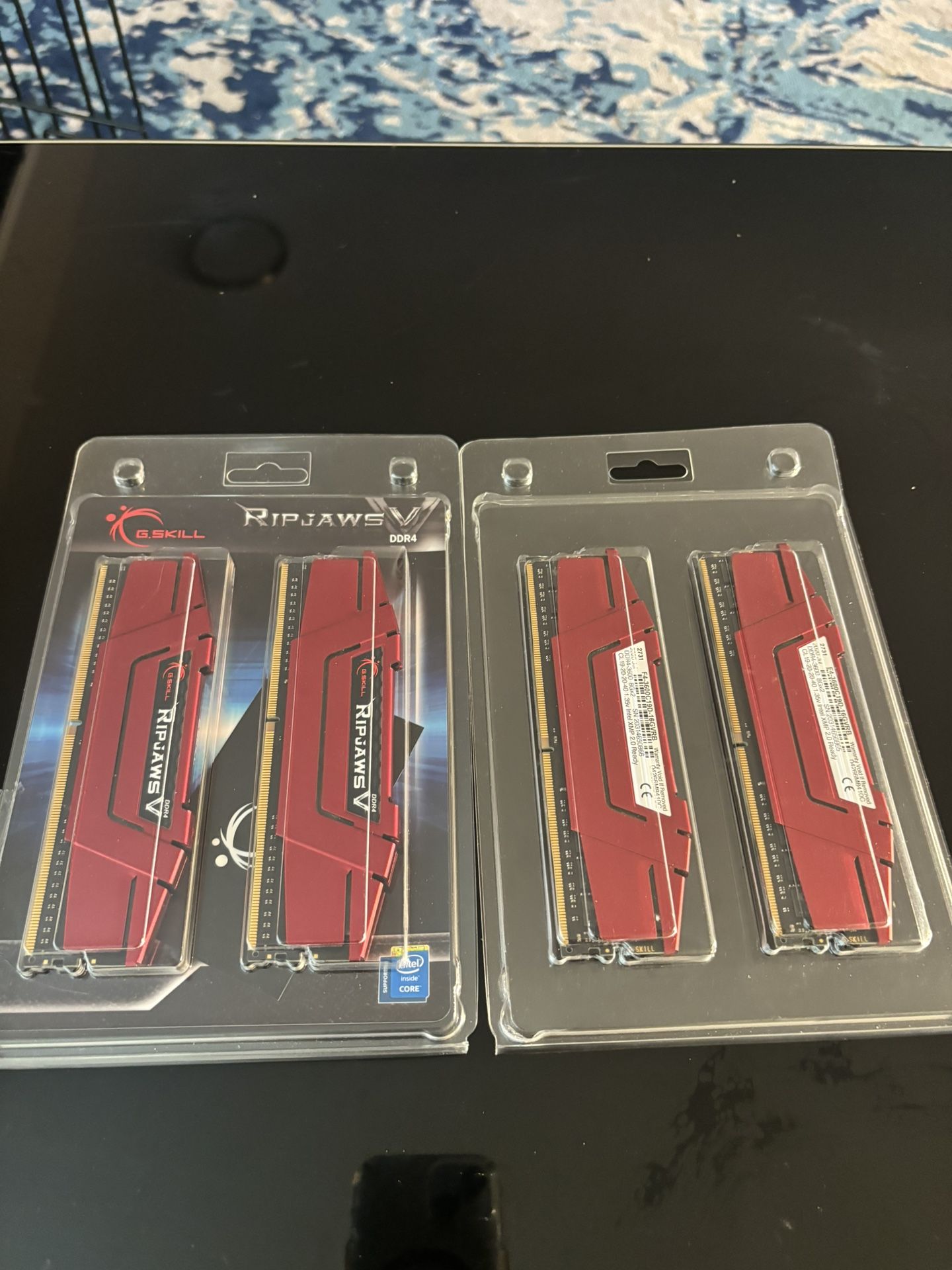 G. Skill Ripjaws DDR4 Memory 32GB (4 x 8GB Sticks)