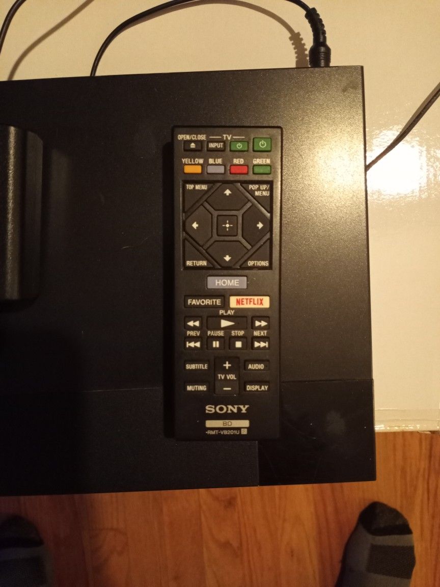 Sony DVD Player Wireless Lan Bulit In.