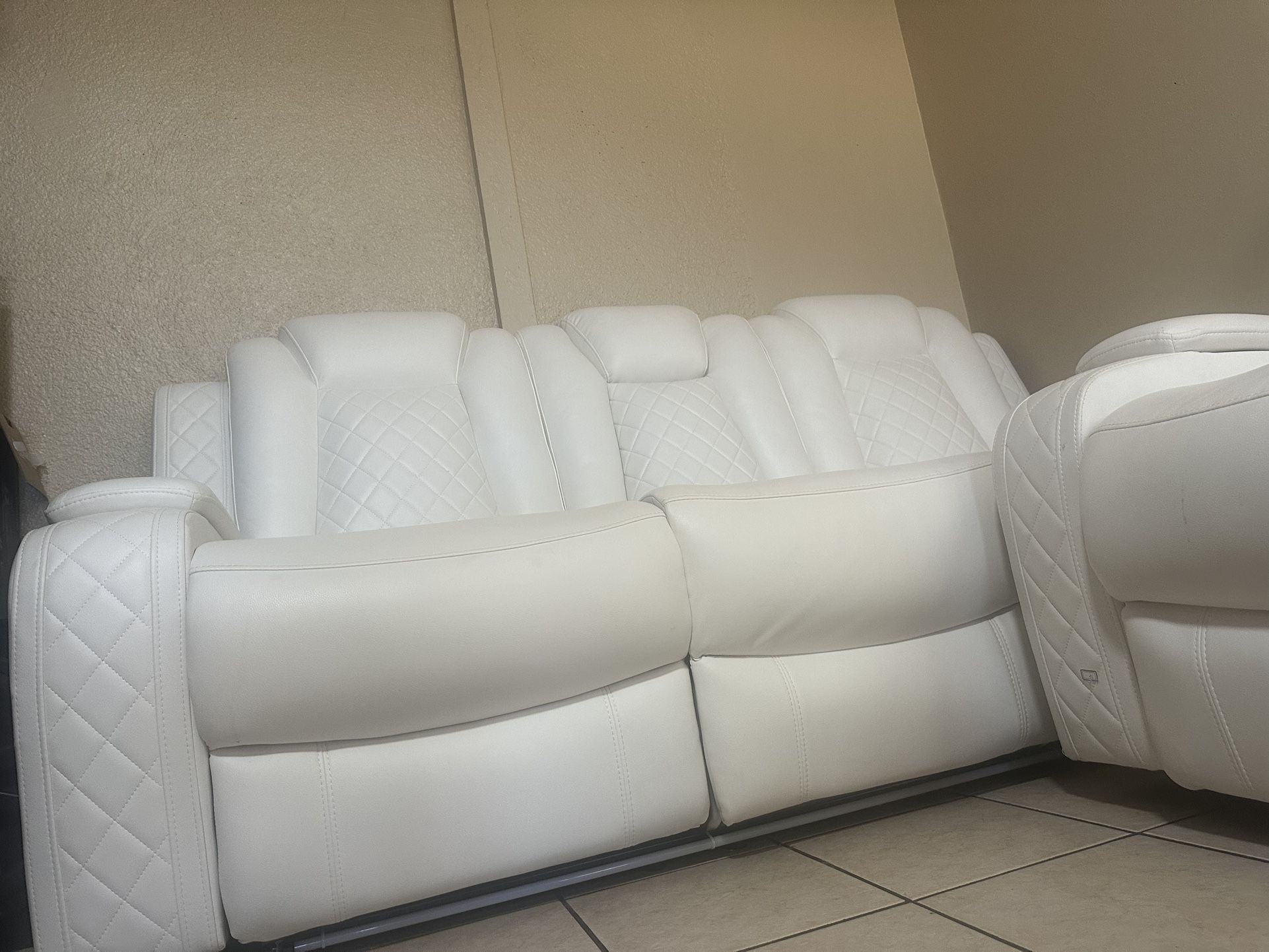 Sofa And A Recliner Electrical