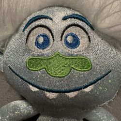 DreamWorks Trolls Blue Sparkle Plush Guy Diamond Toy Factory 2021 - 12"