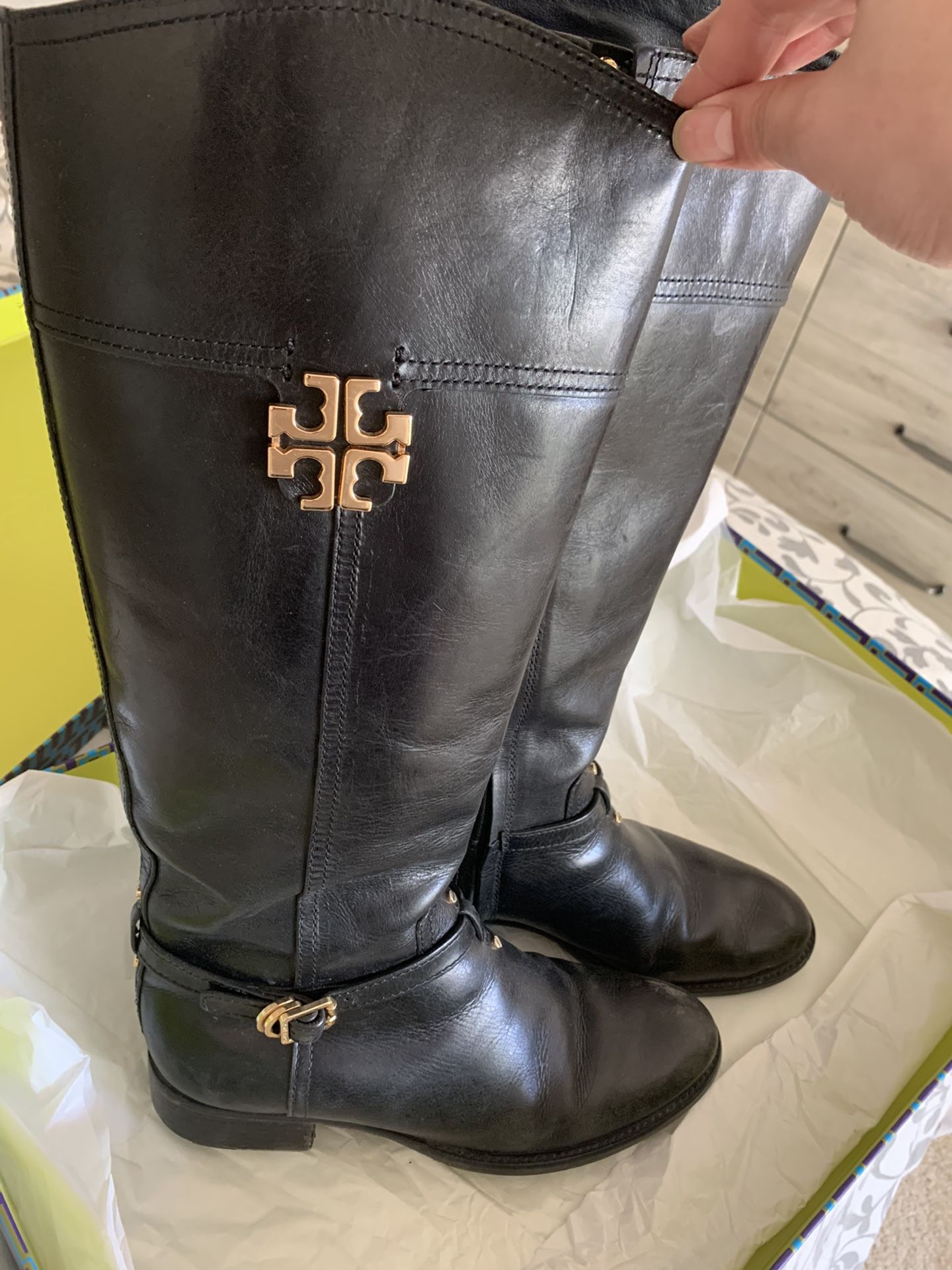 Tory Burch Eloise Riding Boots