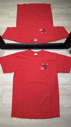 Y2K 2000s Embroidered Bulls Animal Shirt