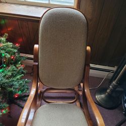 1970s Bentwood Rocking Chair Schaukelstuhl