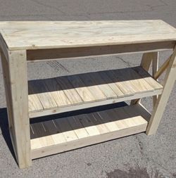 Farmhouse Style Entry Table