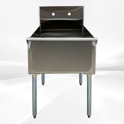 NSF 24 inches Commercial Utility Sink S12424B