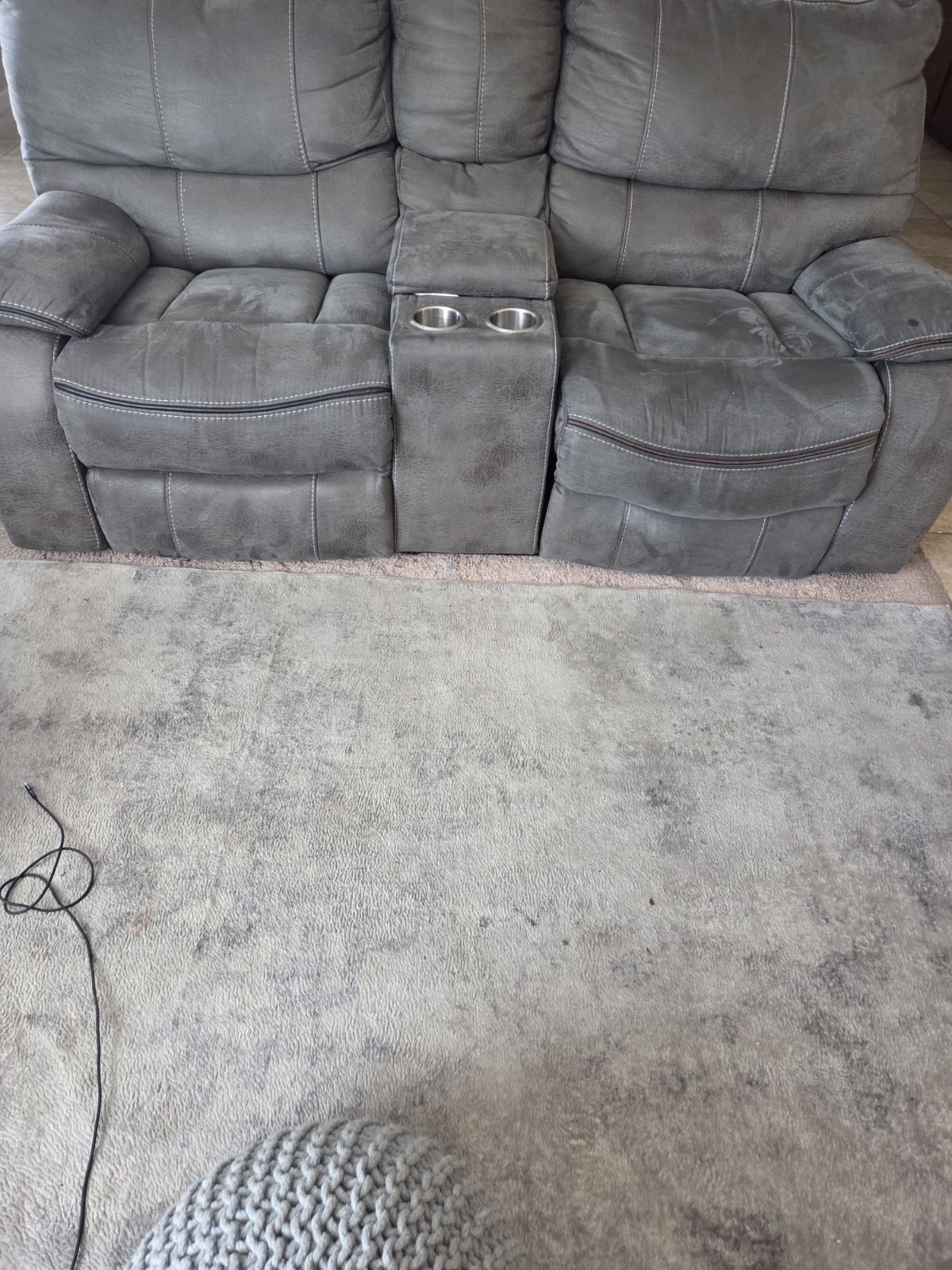 Grey Couches