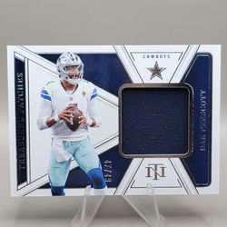 2024 National Treasures Dak Prescott Patch /49