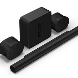 Brand New Sealed!!! Includes Warranty!  Brand New Sealed!  Accessories are additional.  Sonos Ultimate Immersive Set with Arc Ultra. Includes Sonos Ar