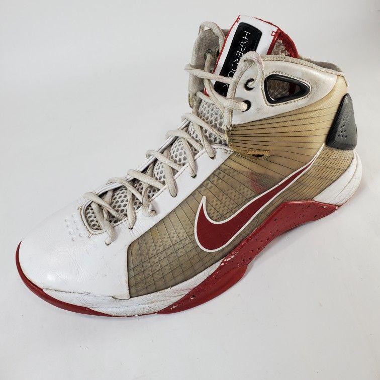 Nike Hyperdunk 2009 Men's 12 Shoes Red White High Top Basketball