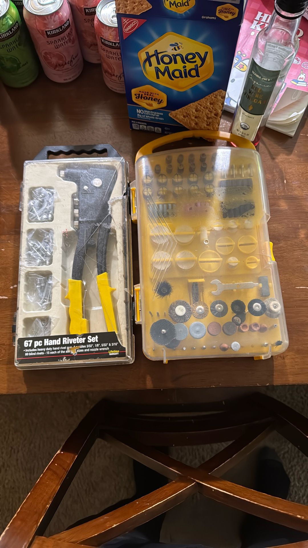 For Sale: Hand Riveter Set + Rotary Tool Accessory Kit – Great Condition