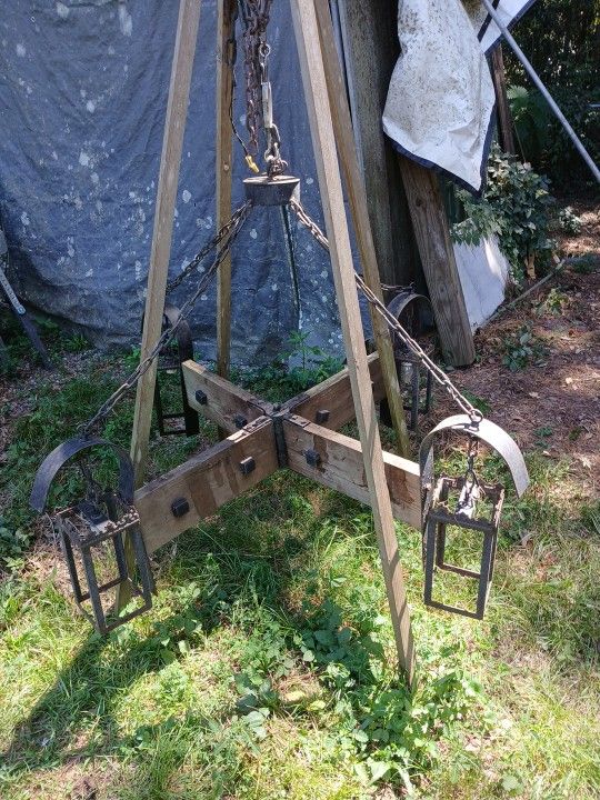 Chandeliers ,1 Whole See Pic. 2 In Parts.